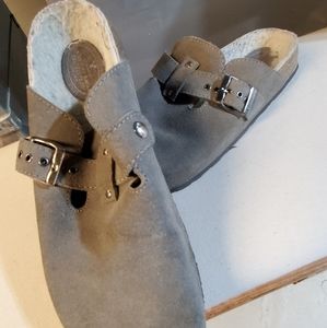 American Eagle Suede Clogs